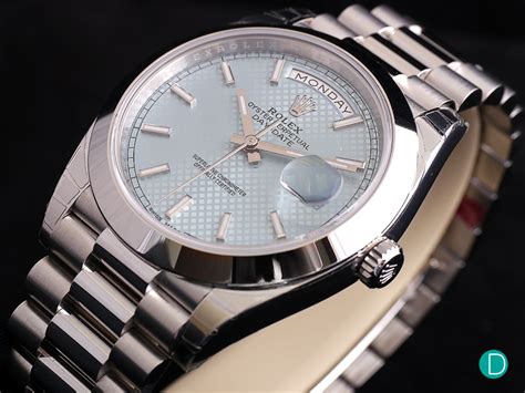 rolex oyster day date platinum|Rolex Day-Date 40 price.